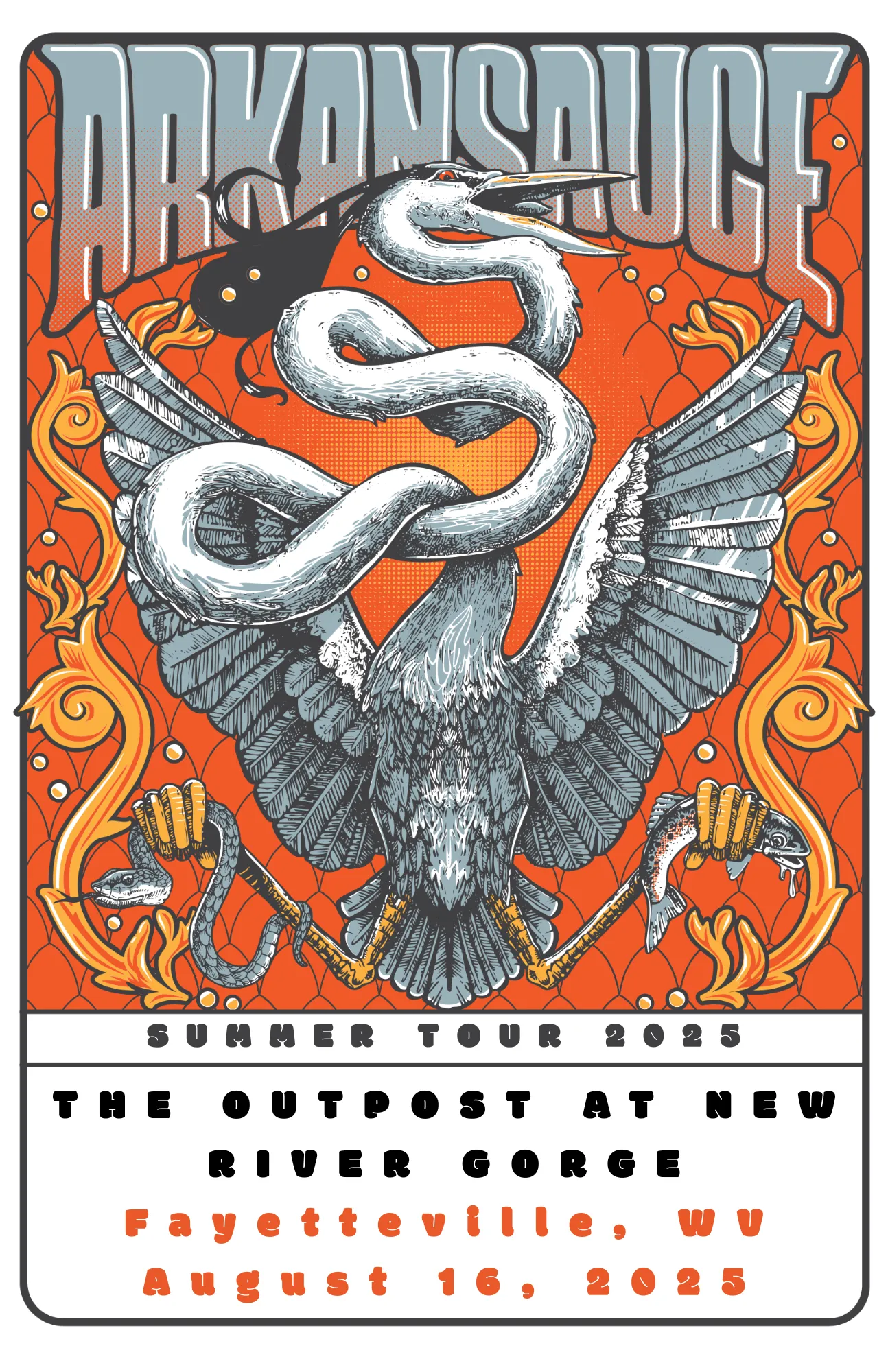 Event poster for Arkansauce