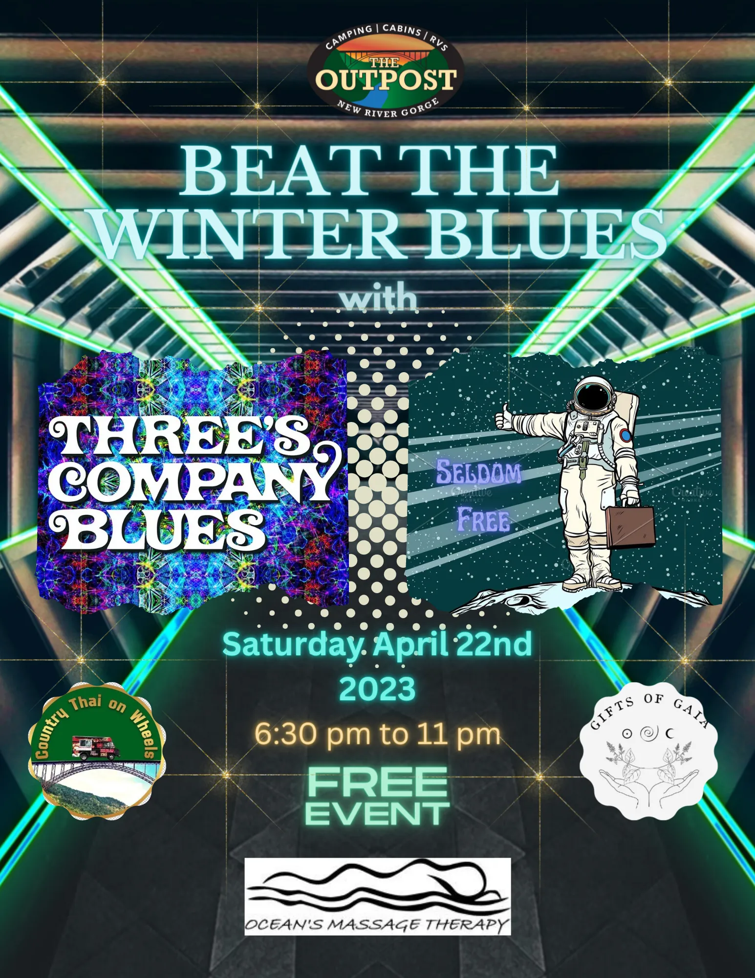 Event poster for Beat The Winter Blues