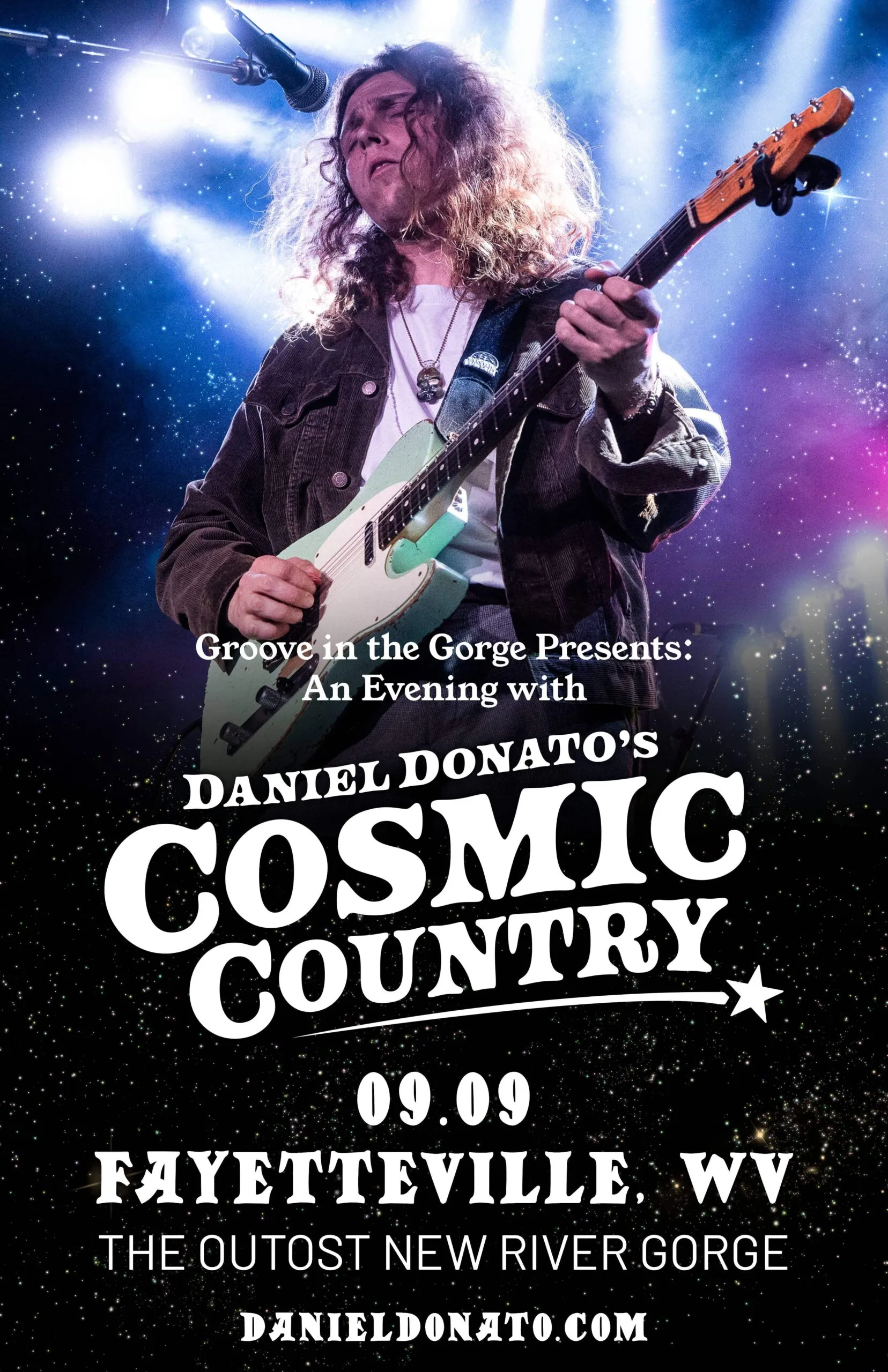 Event poster for An evening
