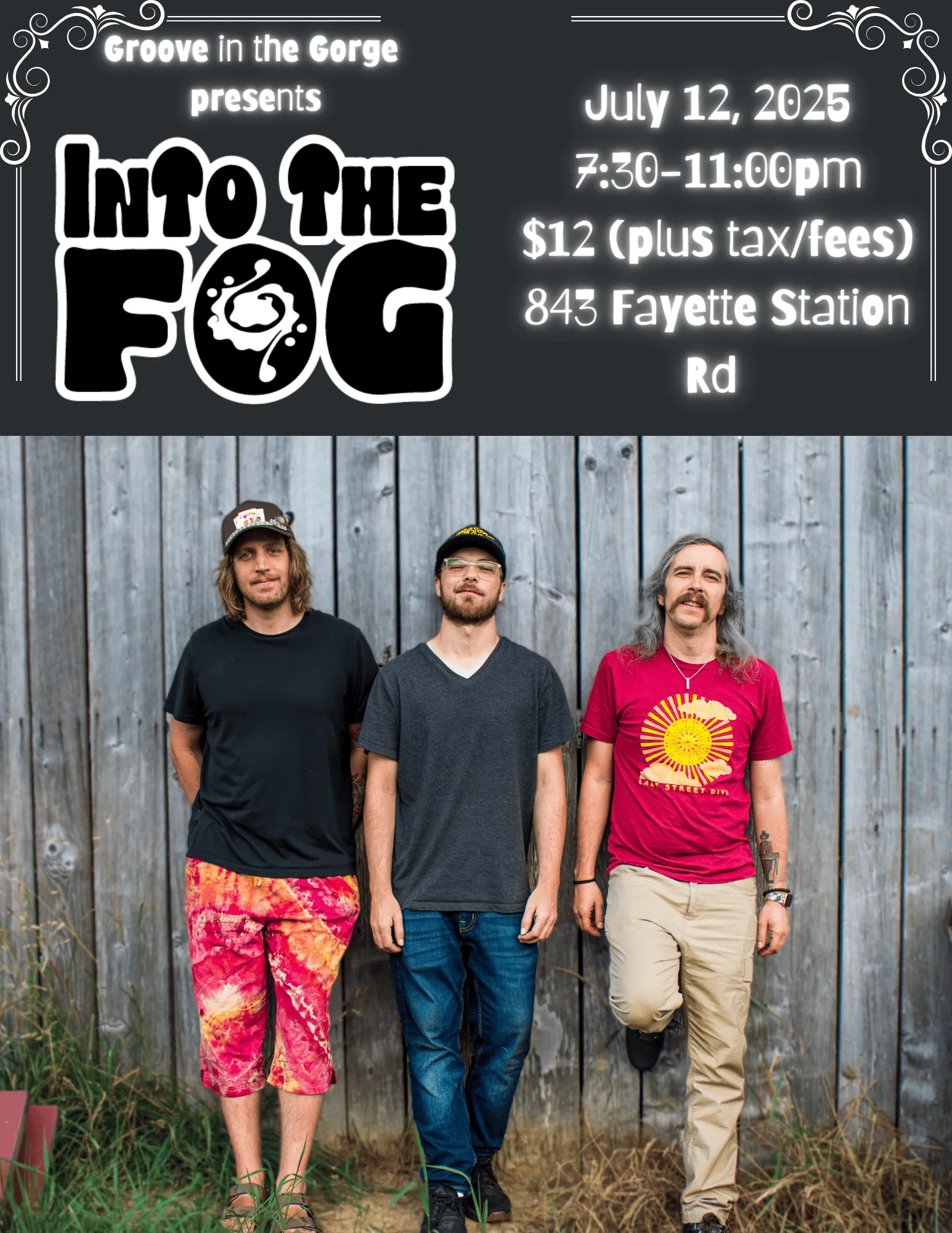 Event poster for Into The Fog