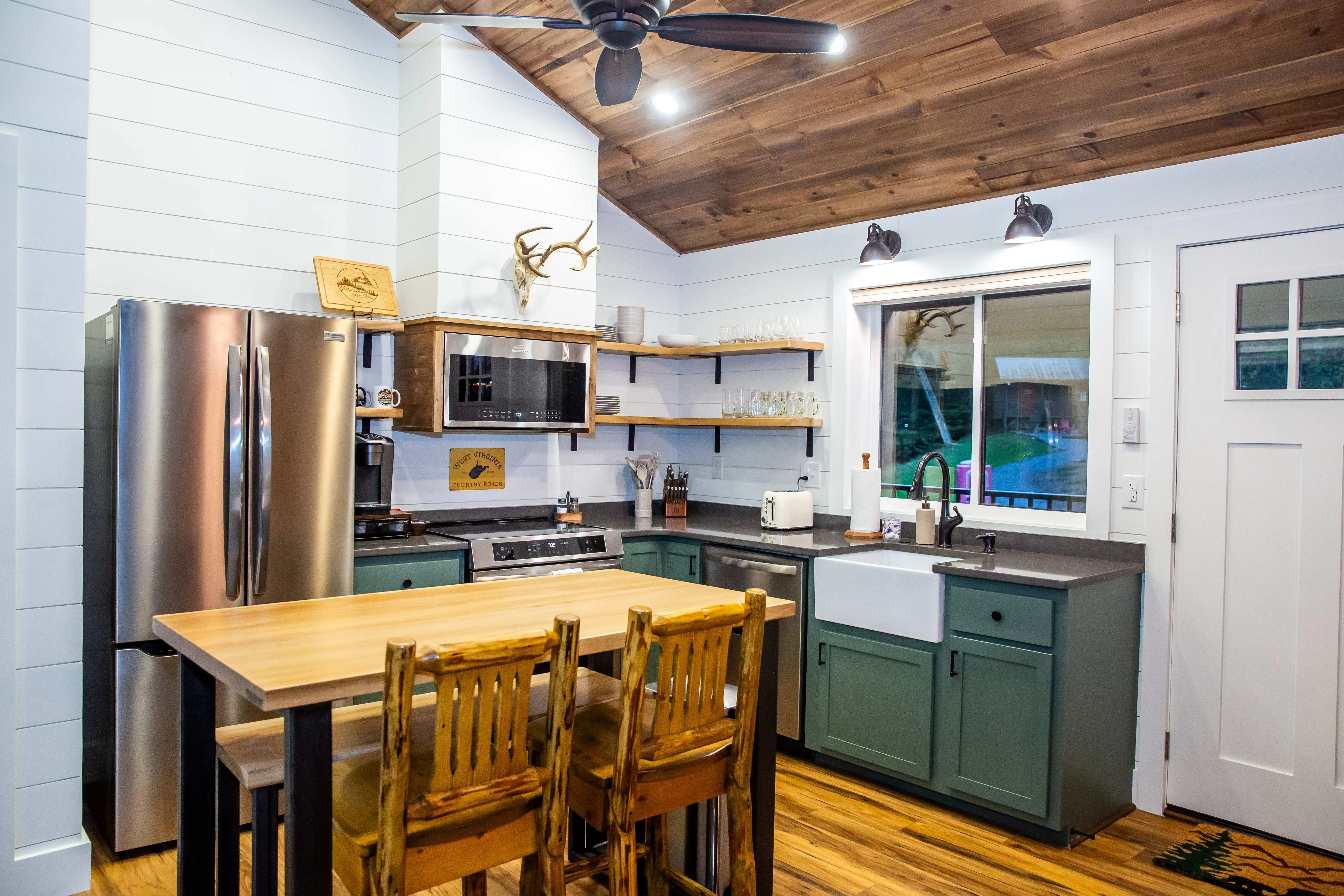 Take Me Home Kitchen – A Mountain Retreat Creekside Cabin