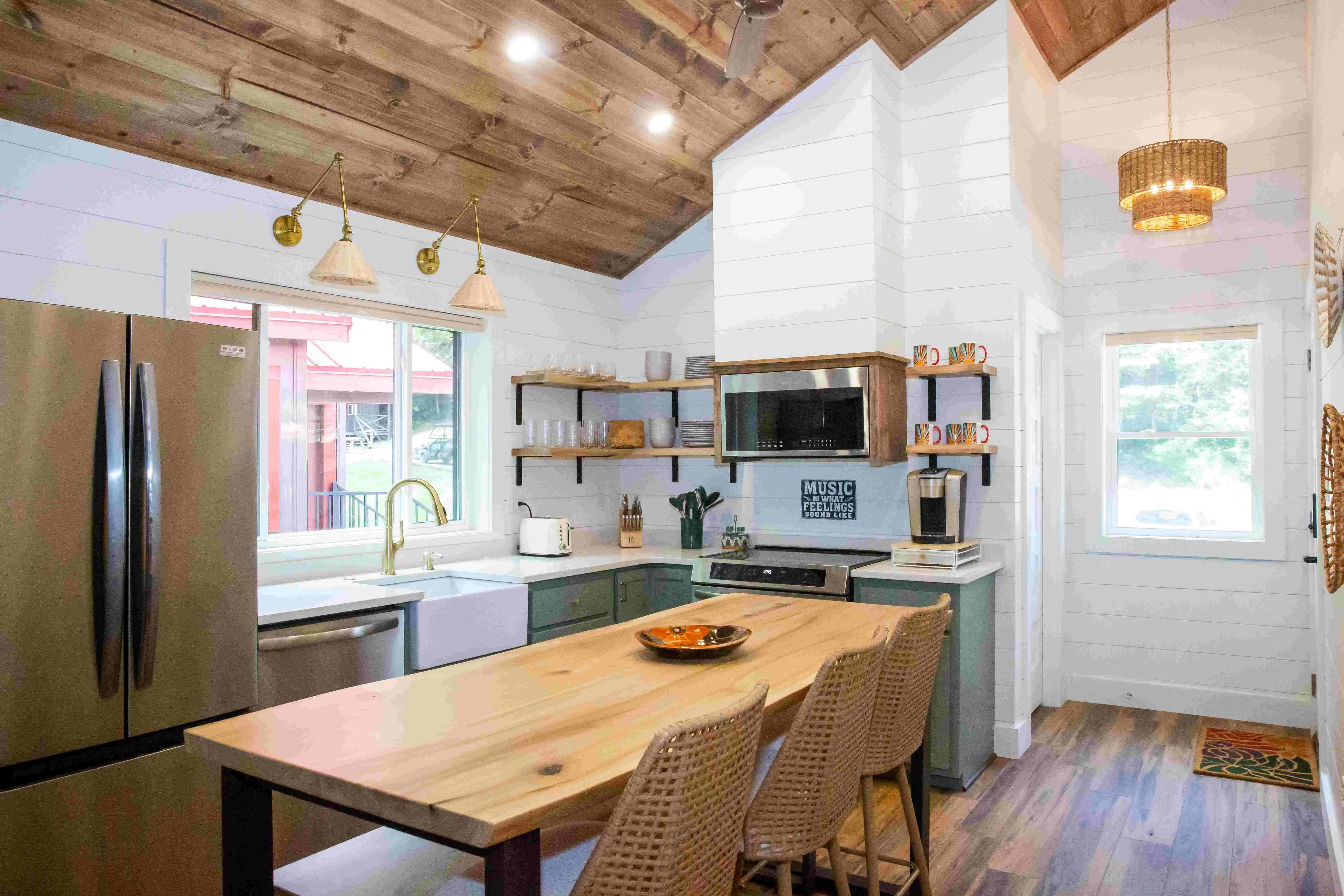 Songbird Kitchen – A Fleetwood Mac Themed Creekside Cabin