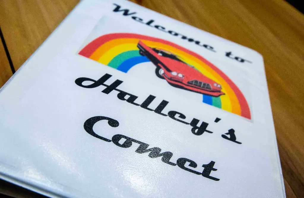 Halley’s Comet Welcome Guidebook – A Phish Themed Creekside Cabin