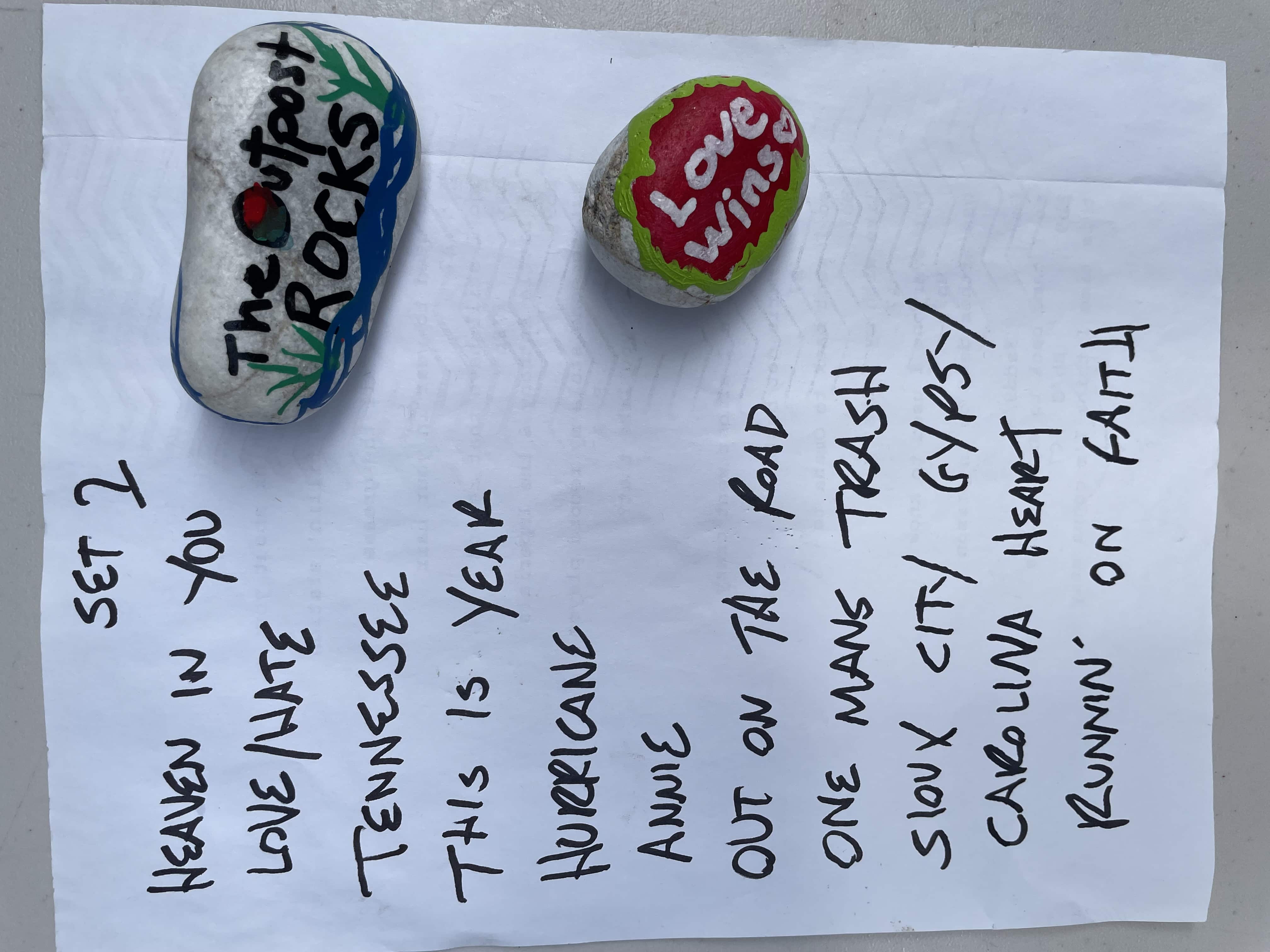 Legacy gallery image: Yarn Setlist 2