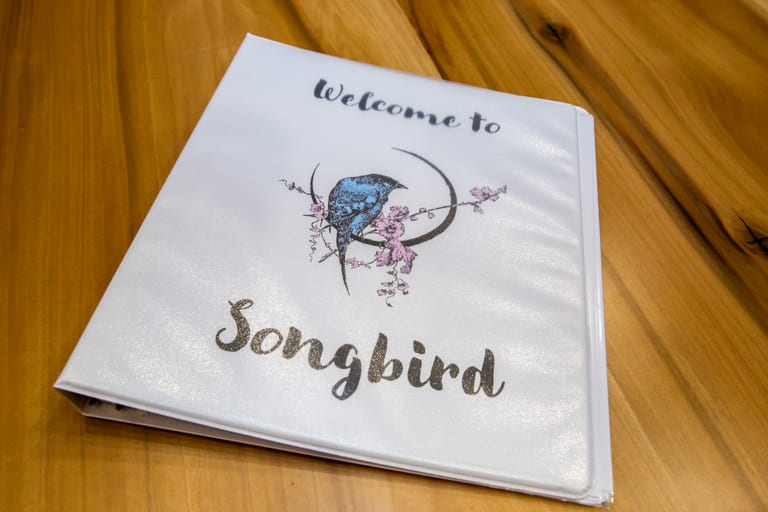 Songbird Welcome Guide – A Fleetwood Mac Themed Creekside Cabin